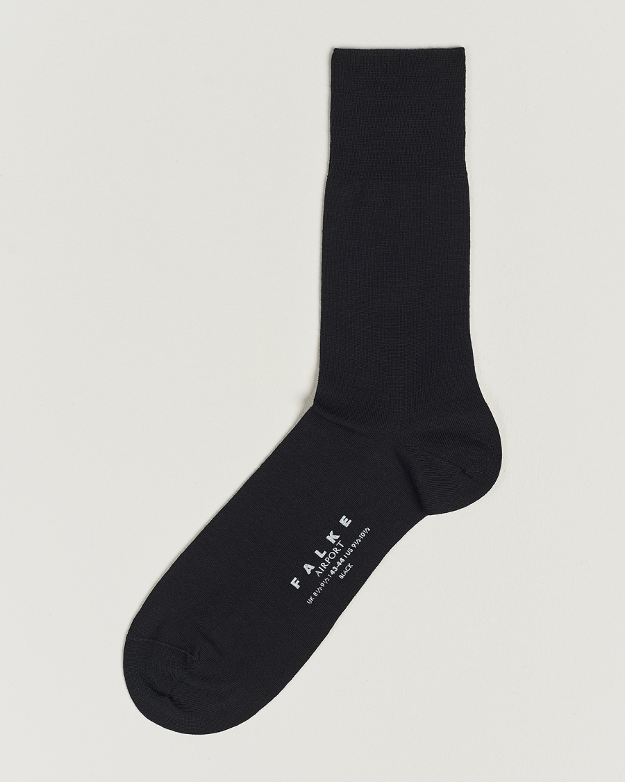 Mies | Alusvaatteet | Falke | Airport Socks Black