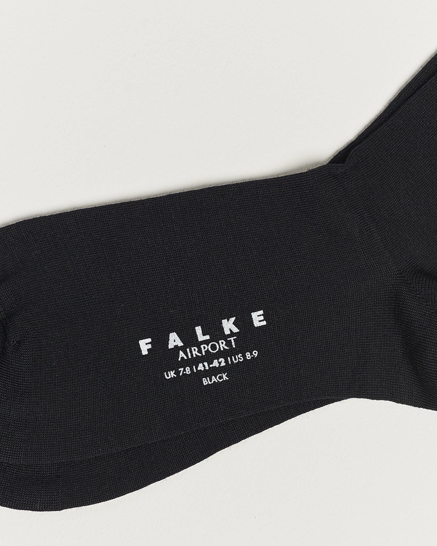 Mies |  | Falke | Airport Knee Socks Black