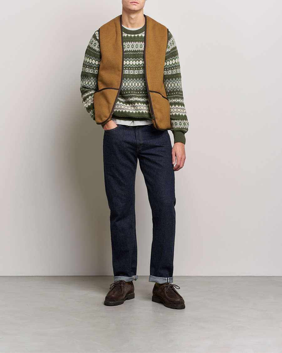 Mies | Vaatteet | Barbour Lifestyle | Warm Pile Waistcoat Zip-In Liner Brown