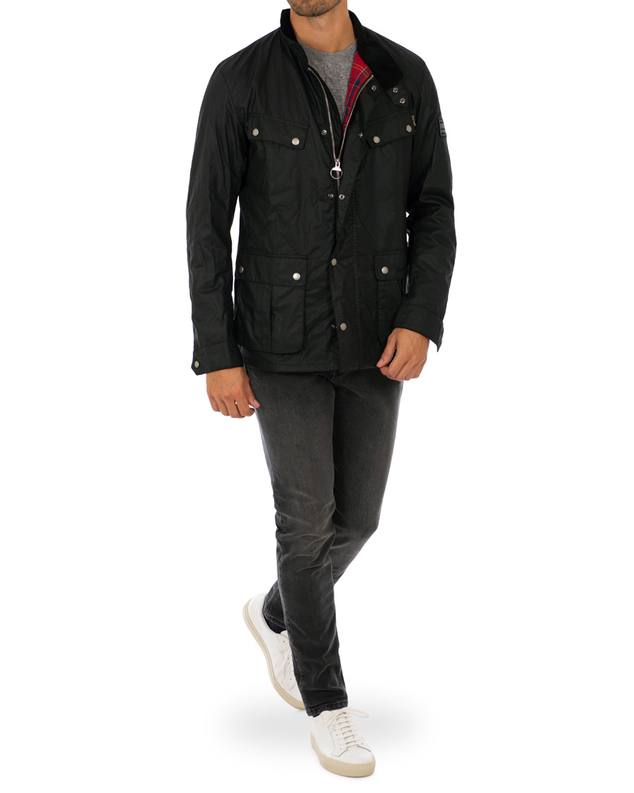 Mies | Takit | Barbour International | Enfield Jacket Black