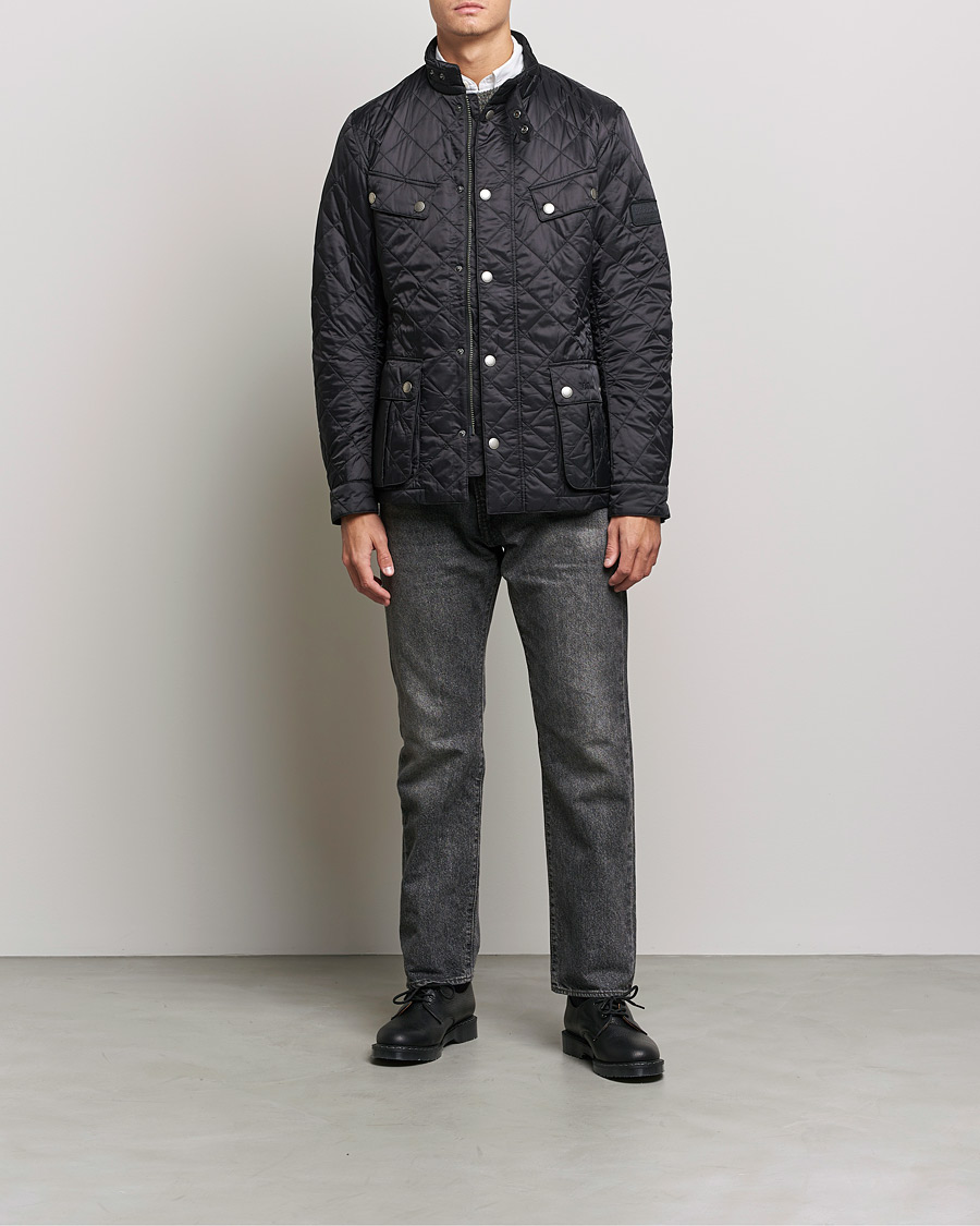 Mies | Takit | Barbour International | Ariel Quilted Jacket Black