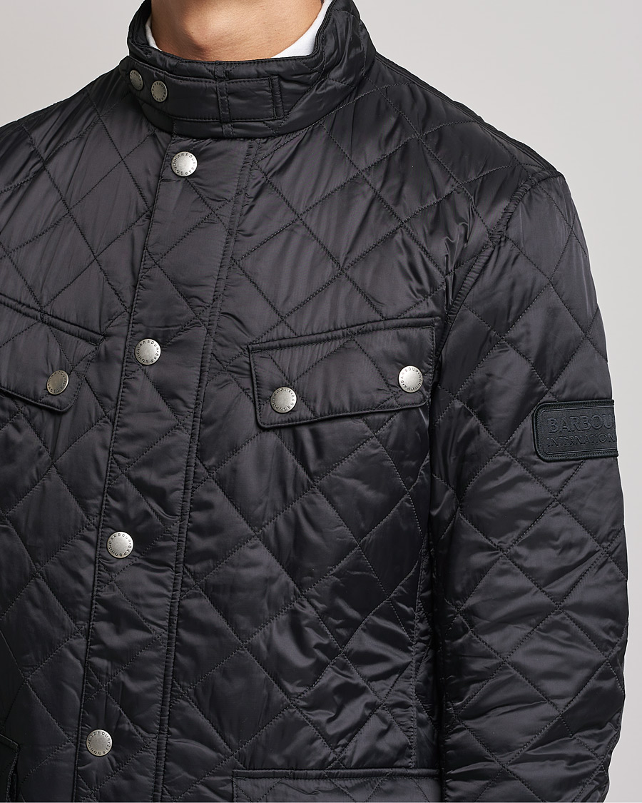 Mies | Takit | Barbour International | Ariel Quilted Jacket Black