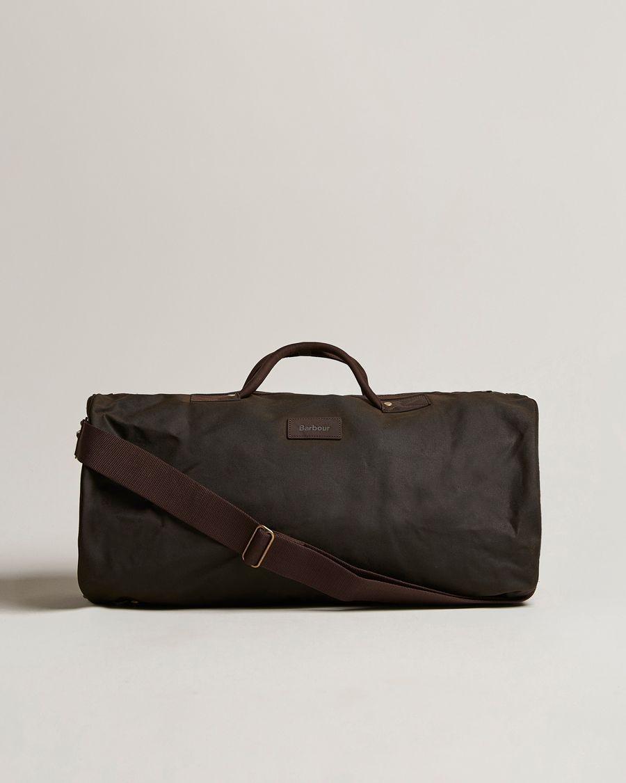 Miehet |  | Barbour Lifestyle | Wax Holdall Olive