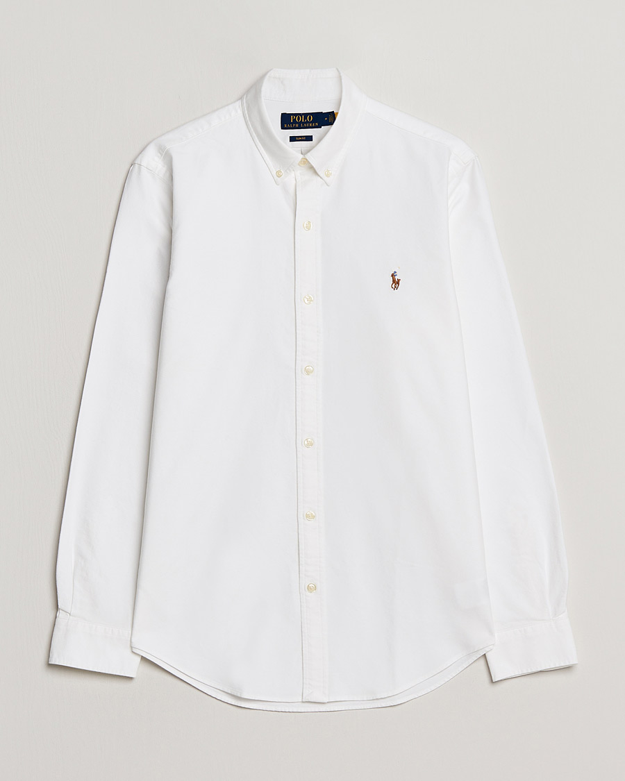Miehet |  | Polo Ralph Lauren | Slim Fit Shirt Oxford White