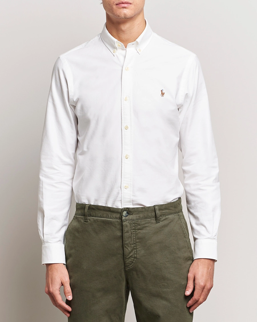 Mies | Joululahjavinkkejä | Polo Ralph Lauren | Slim Fit Shirt Oxford White