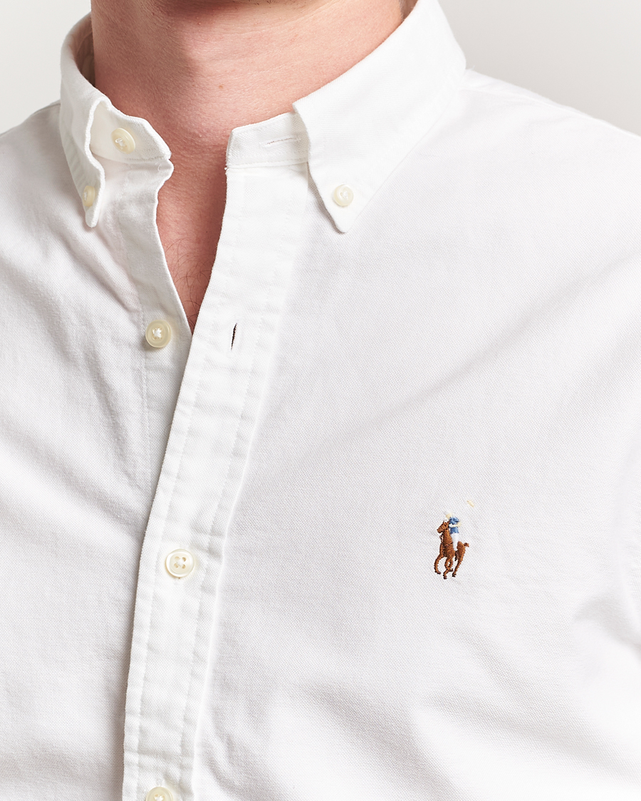Mies | Kauluspaidat | Polo Ralph Lauren | Slim Fit Shirt Oxford White