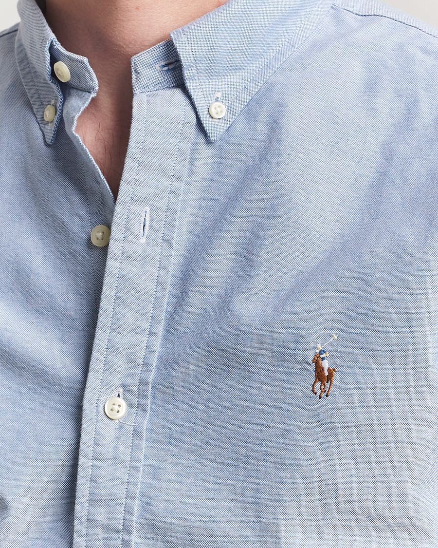 Mies | Kauluspaidat | Polo Ralph Lauren | Slim Fit Shirt Oxford Blue