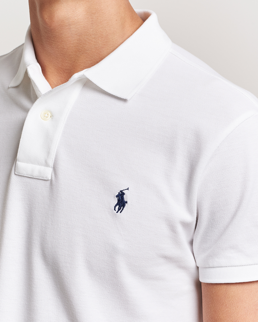 Mies | Pikeet | Polo Ralph Lauren | Slim Fit Polo White