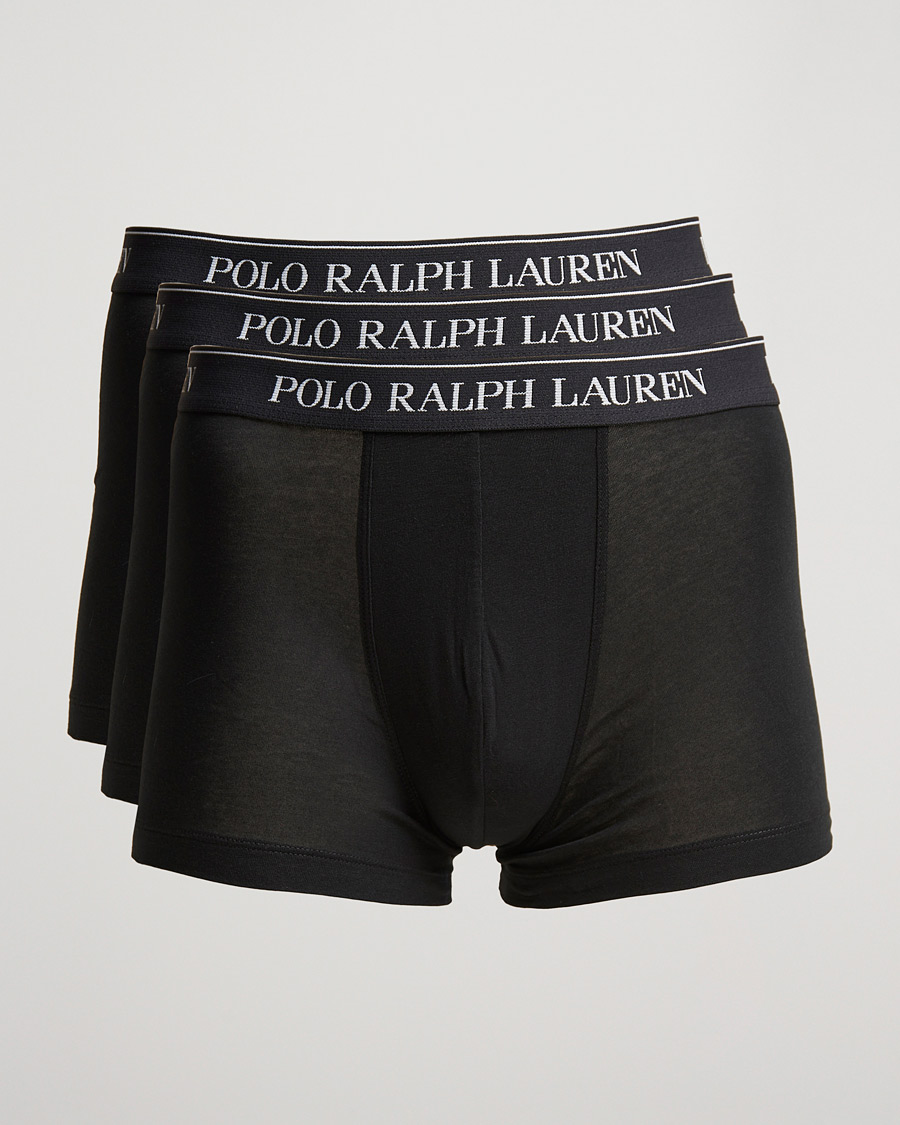 Mies | Polo Ralph Lauren 3-Pack Trunk Black | Polo Ralph Lauren | 3-Pack Trunk Black