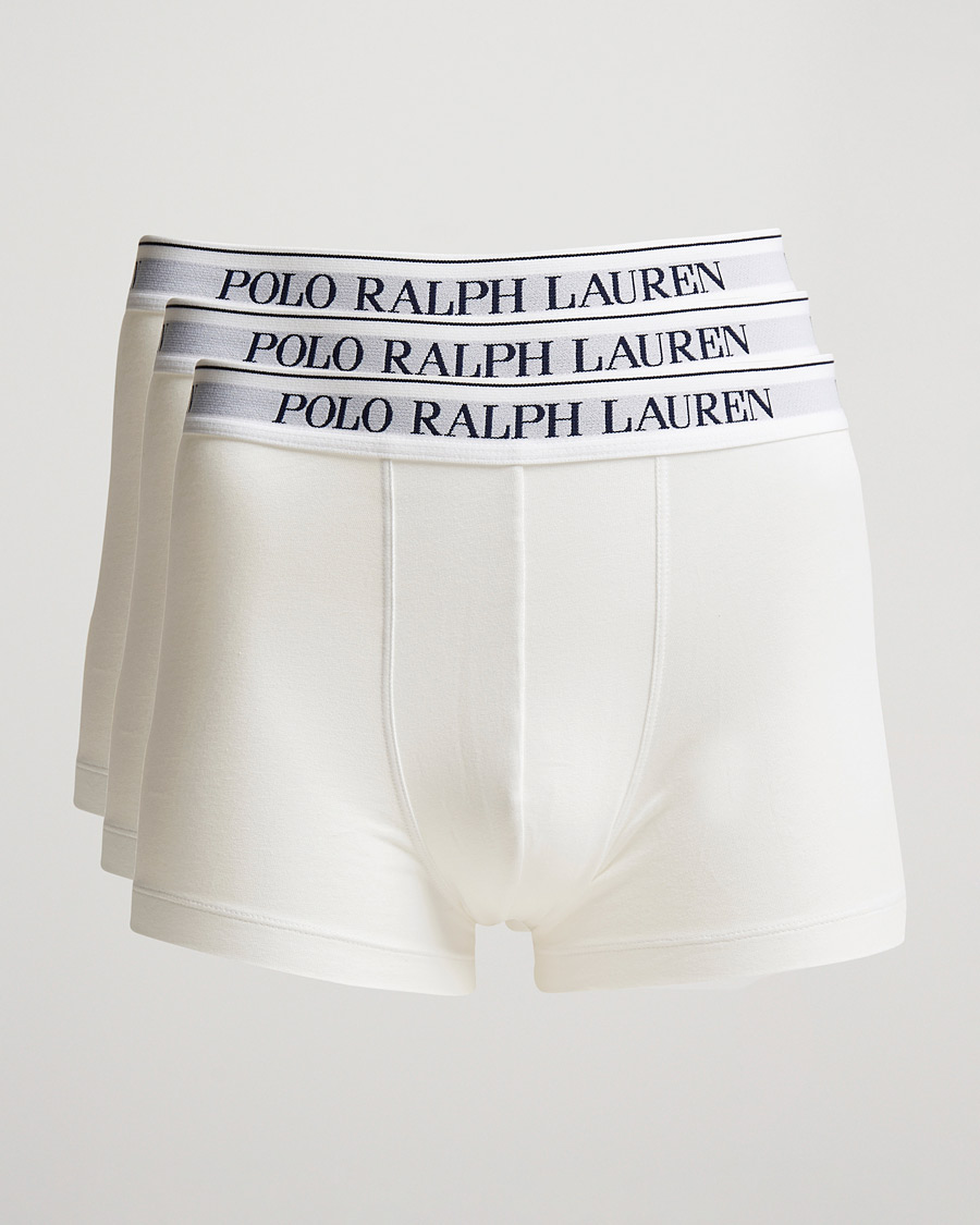 Mies | Alusvaatteet | Polo Ralph Lauren | 3-Pack Trunk White