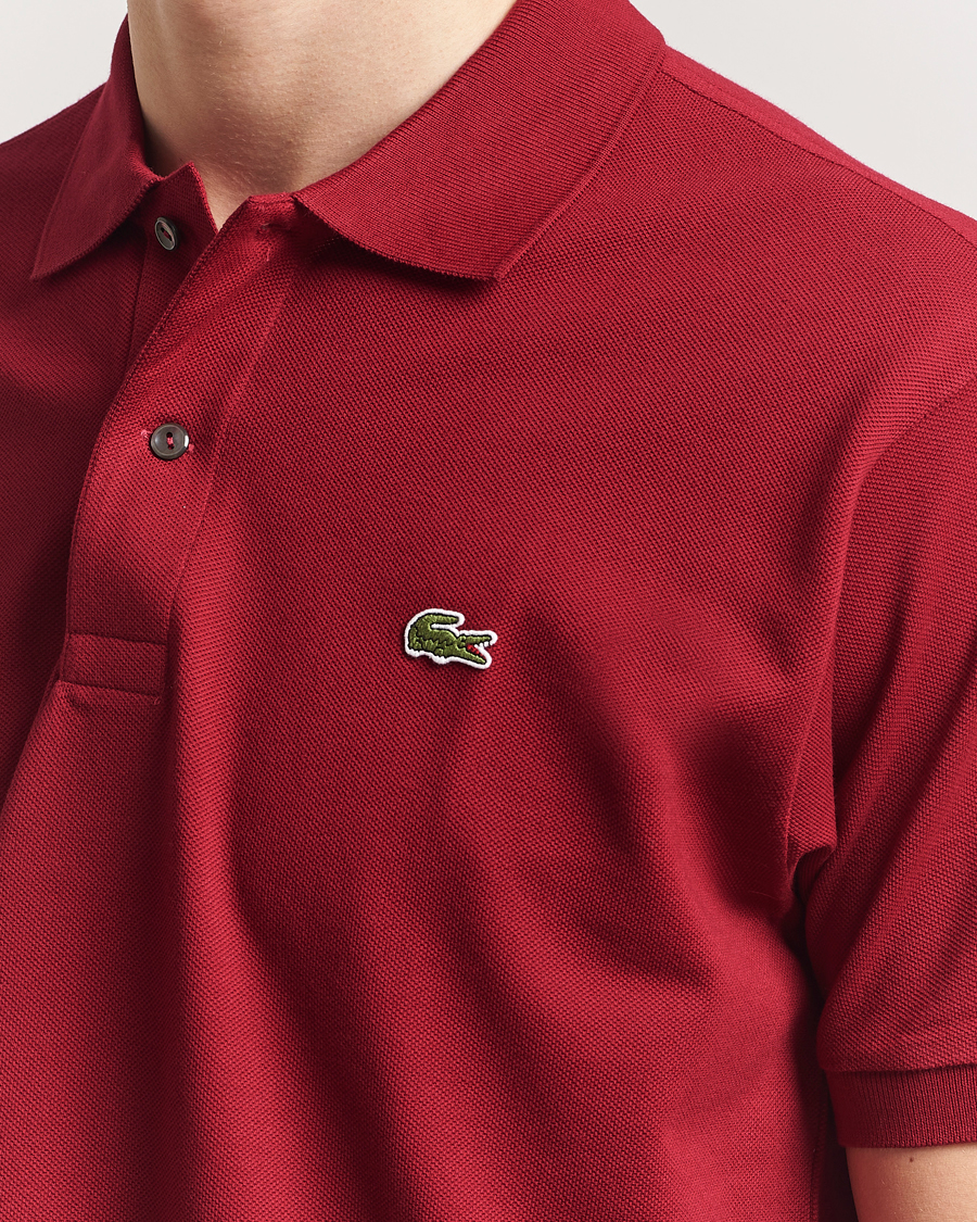 Mies | Pikeet | Lacoste | Original Polo Piké Bordeaux