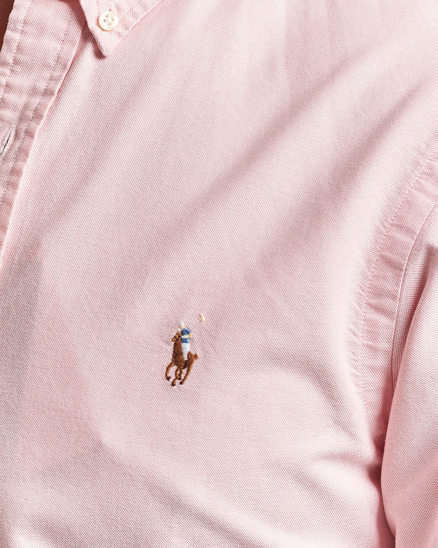Mies | Kauluspaidat | Polo Ralph Lauren | Slim Fit Shirt Oxford Pink
