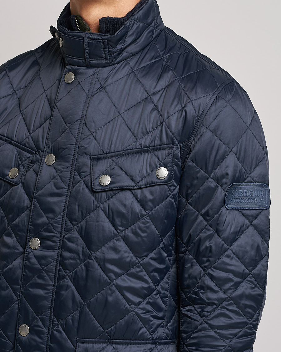 Mies | Takit | Barbour International | Ariel Quilted Jacket Navy