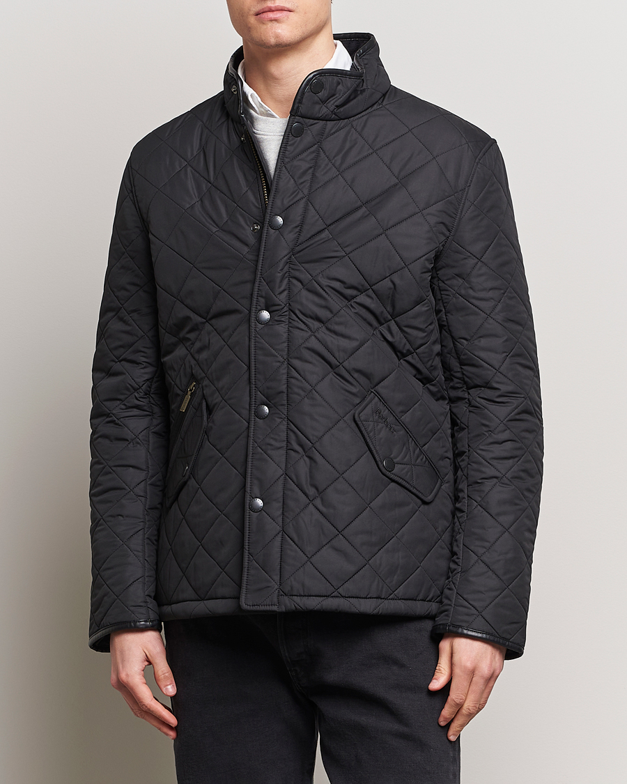 Mies | Klassiset takit | Barbour Lifestyle | Powell Quilted Jacket Black
