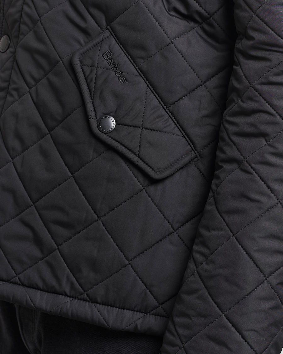 Mies | Takit | Barbour Lifestyle | Powell Quilted Jacket Black