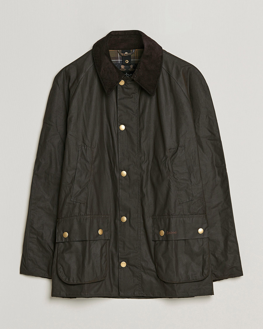 Mies | Ajattomia vaatteita | Barbour Lifestyle | Ashby Wax Jacket Olive