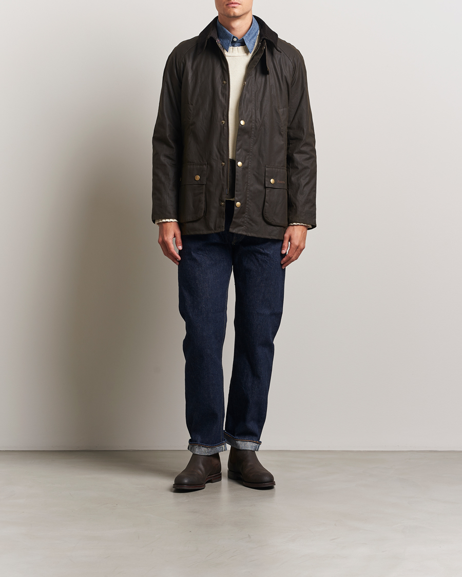 Mies | Takit | Barbour Lifestyle | Ashby Wax Jacket Olive
