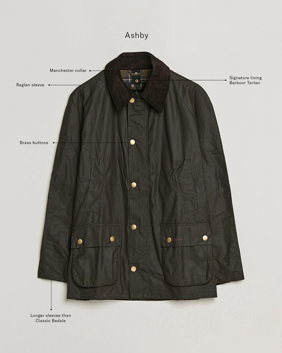 Mies | Takit | Barbour Lifestyle | Ashby Wax Jacket Olive