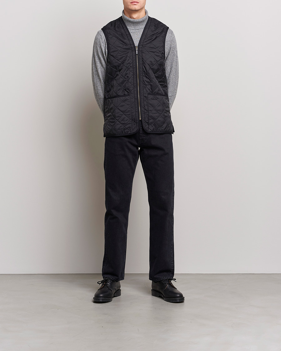 Mies |  | Barbour Lifestyle | Quilt Waistcoat/Zip-In Liner Black