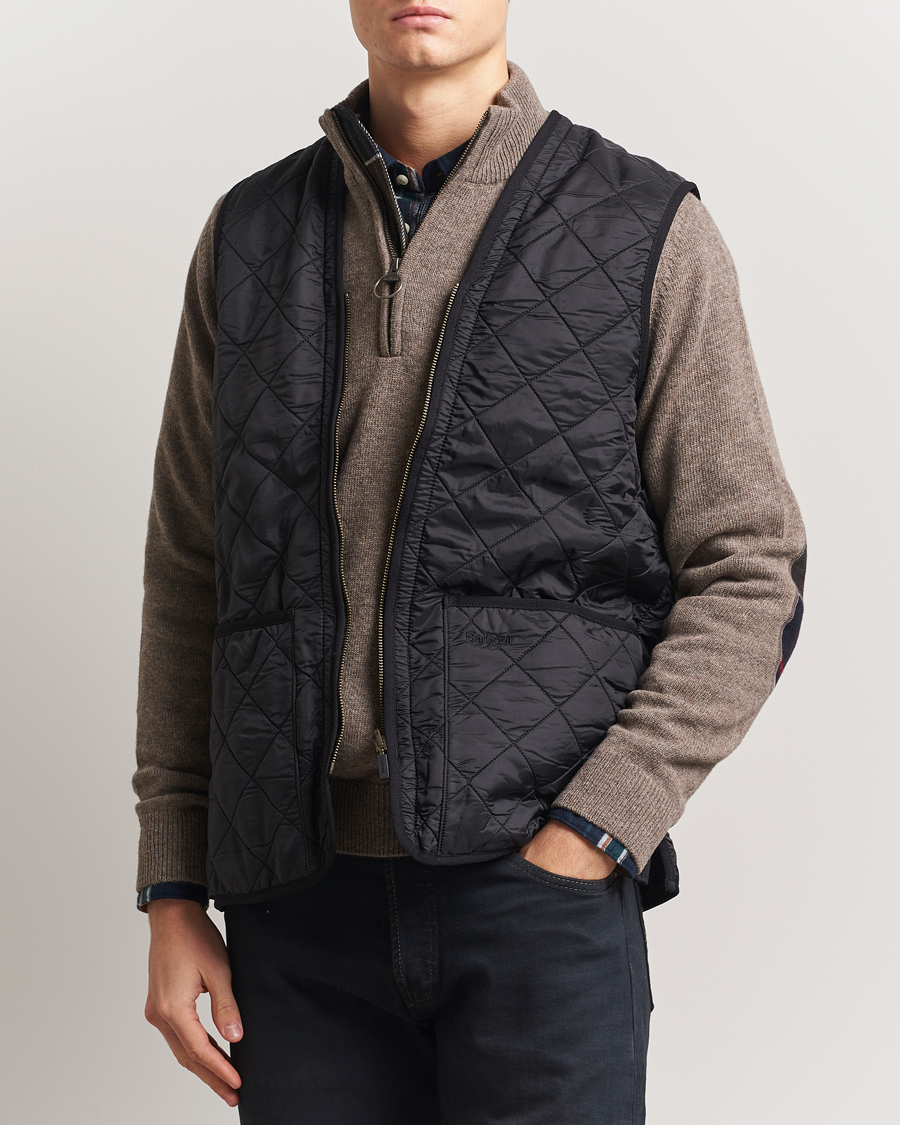 Mies | Ulkoliivit | Barbour Lifestyle | Quilt Waistcoat/Zip-In Liner Black