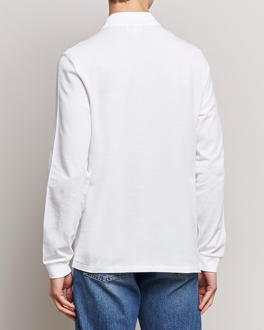 Mies | Pikeet | Lacoste | Original Long Sleeve Polo Piké White