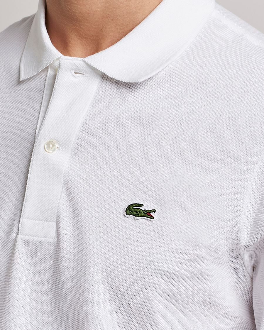 Mies | Pikeet | Lacoste | Original Long Sleeve Polo Piké White