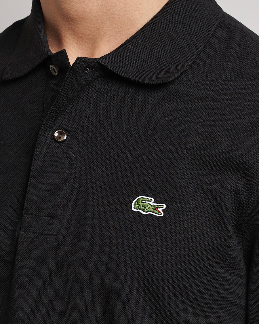 Mies | Pikeet | Lacoste | Original Long Sleeve Polo Piké Black