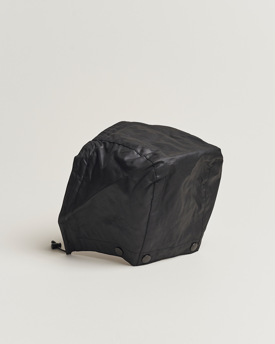 Mies | Takit | Barbour Lifestyle | Waxed Cotton Hood Black