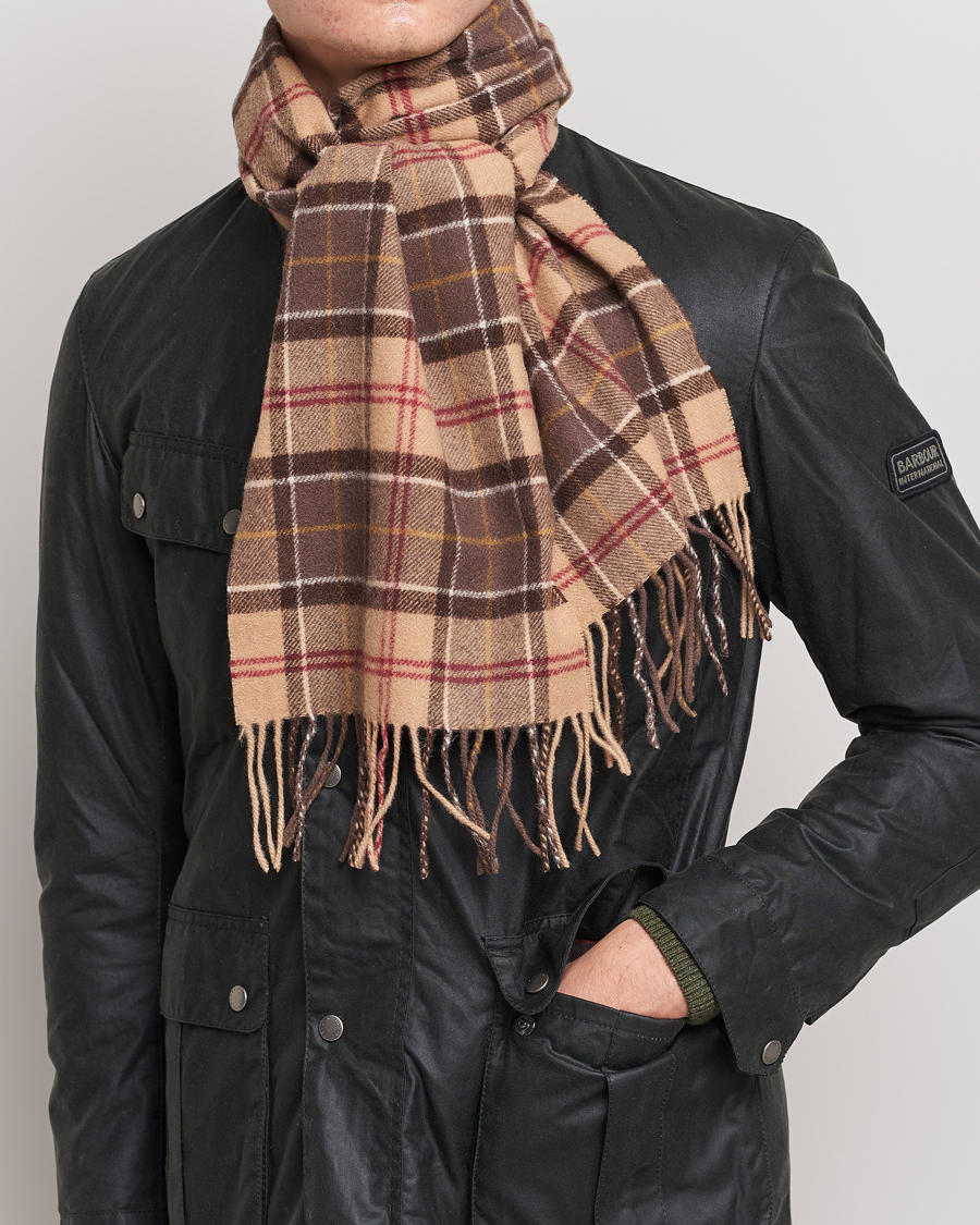 Mies | Best of British | Barbour Lifestyle | Tartan Lambswool Scarf Muted
