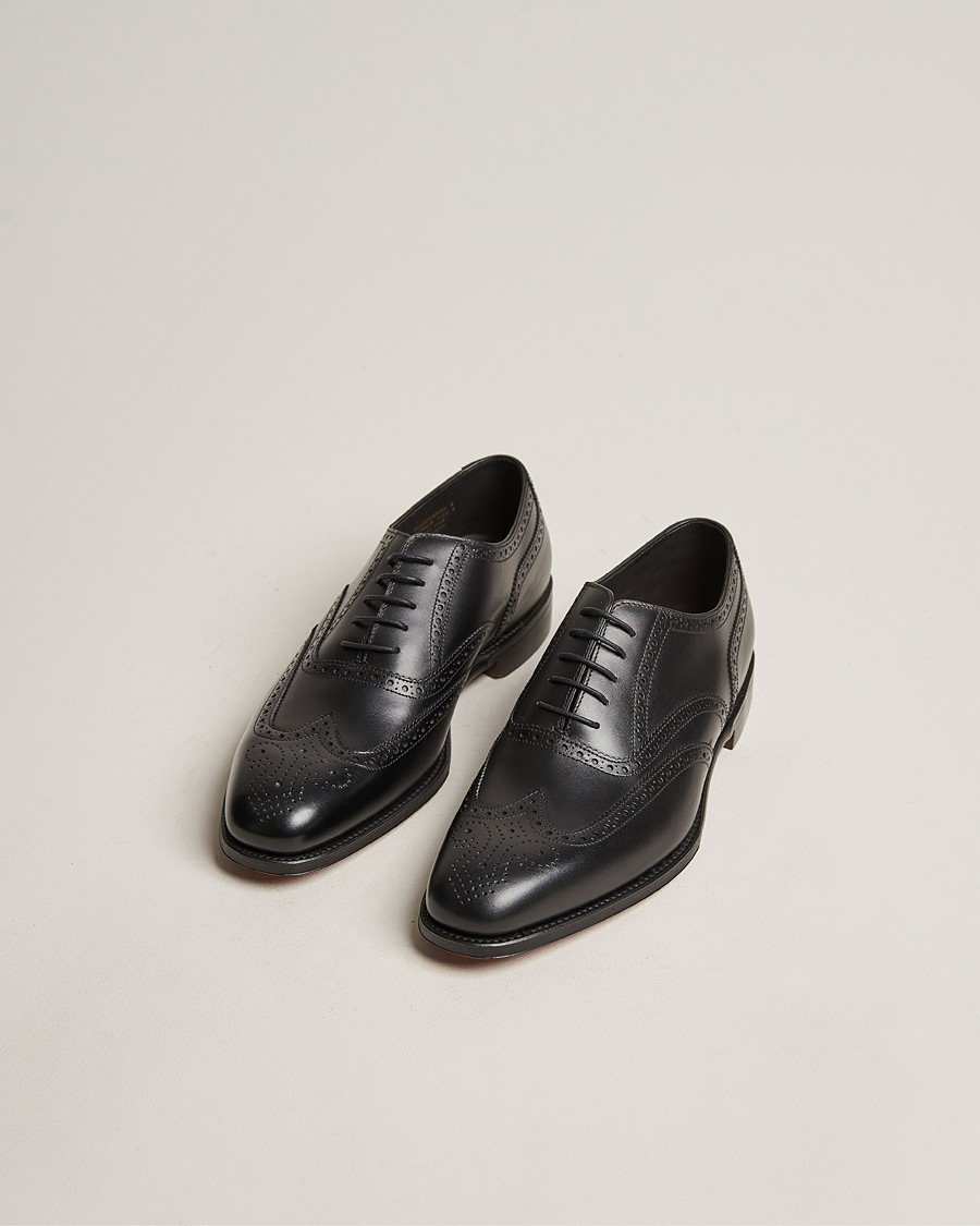Mies | Brogue-kengät | Loake 1880 | Buckingham Brogue Black Calf