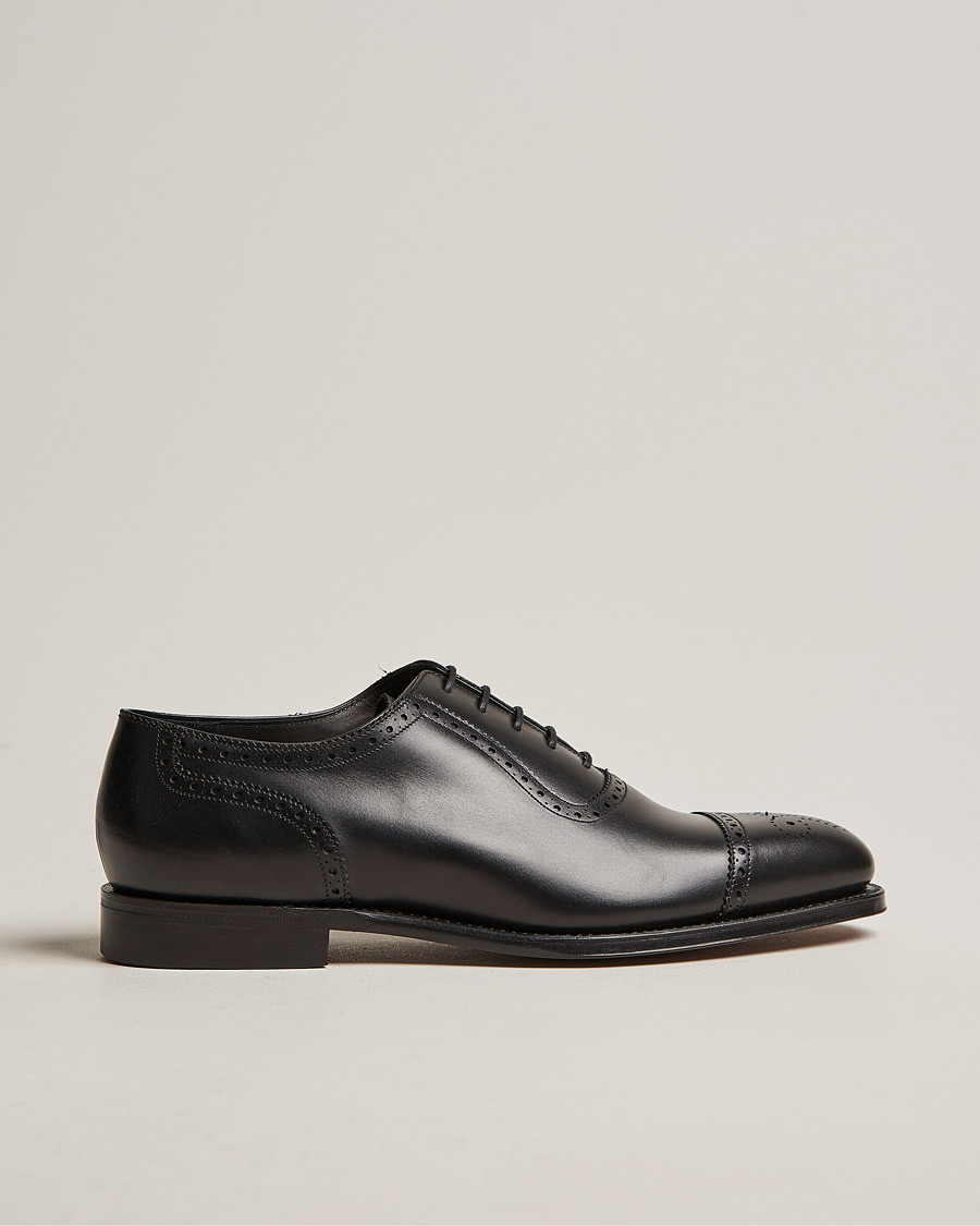 Mies | Loake 1880 Strand Brogue Black Calf | Loake 1880 | Strand Brogue Black Calf