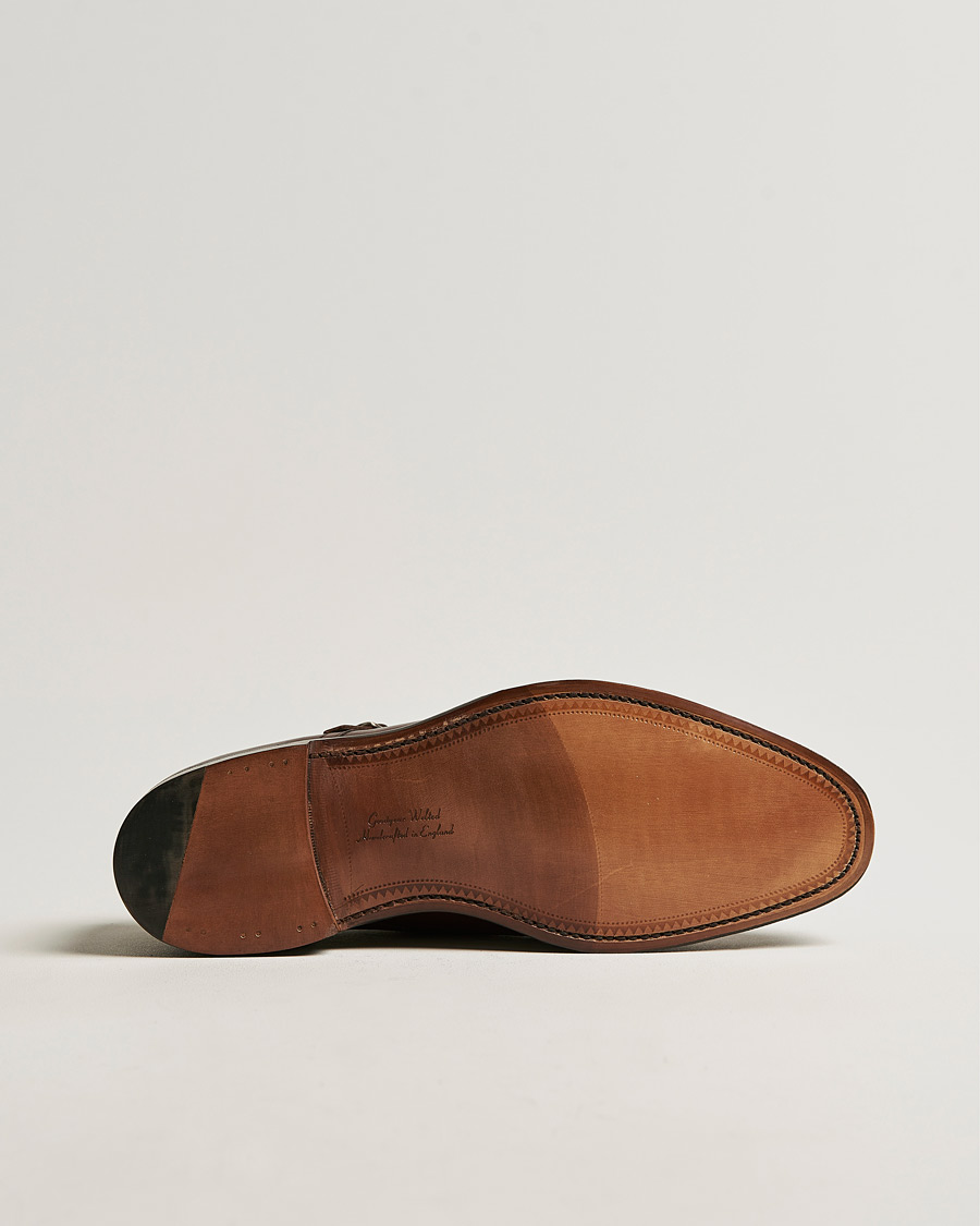 Mies | Loake 1880 Cannon Monkstrap Dark Brown Burnished Calf | Loake 1880 | Cannon Monkstrap Dark Brown Burnished Calf