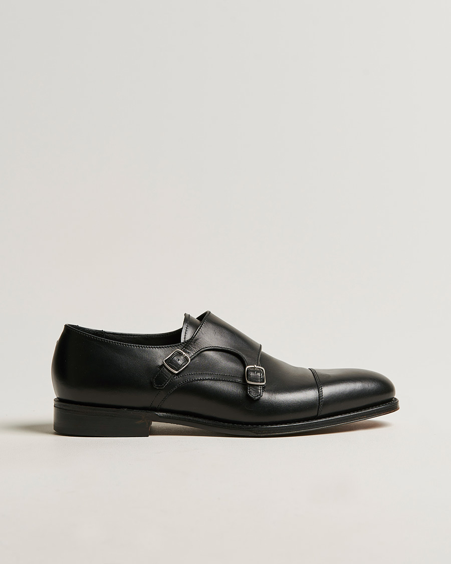 Mies | Solkikengät | Loake 1880 | Cannon Monkstrap Black Calf