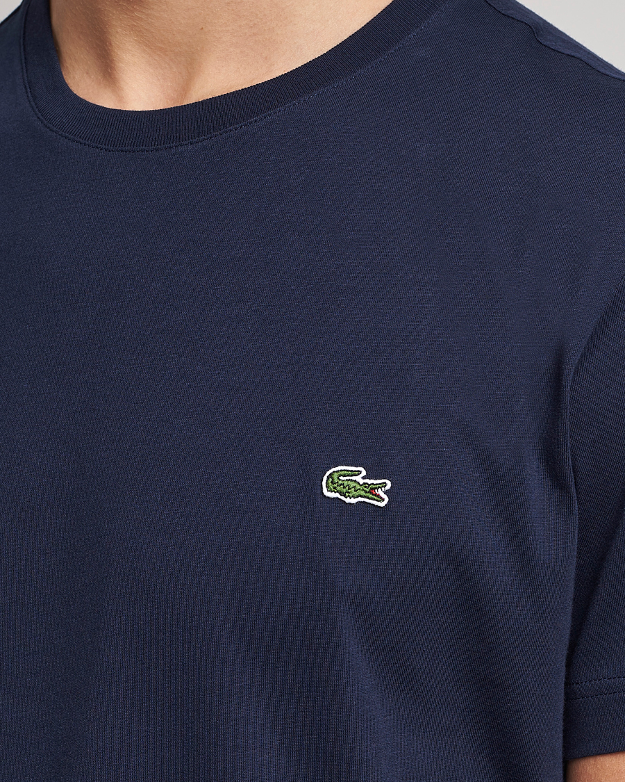 Mies | Lacoste Crew Neck T-Shirt Navy | Lacoste | Crew Neck T-Shirt Navy