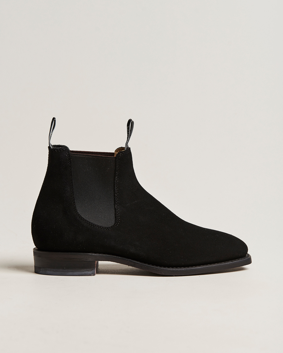 Mies | R.M.Williams Blaxland G Boot Suede Black | R.M.Williams | Blaxland G Boot Suede Black