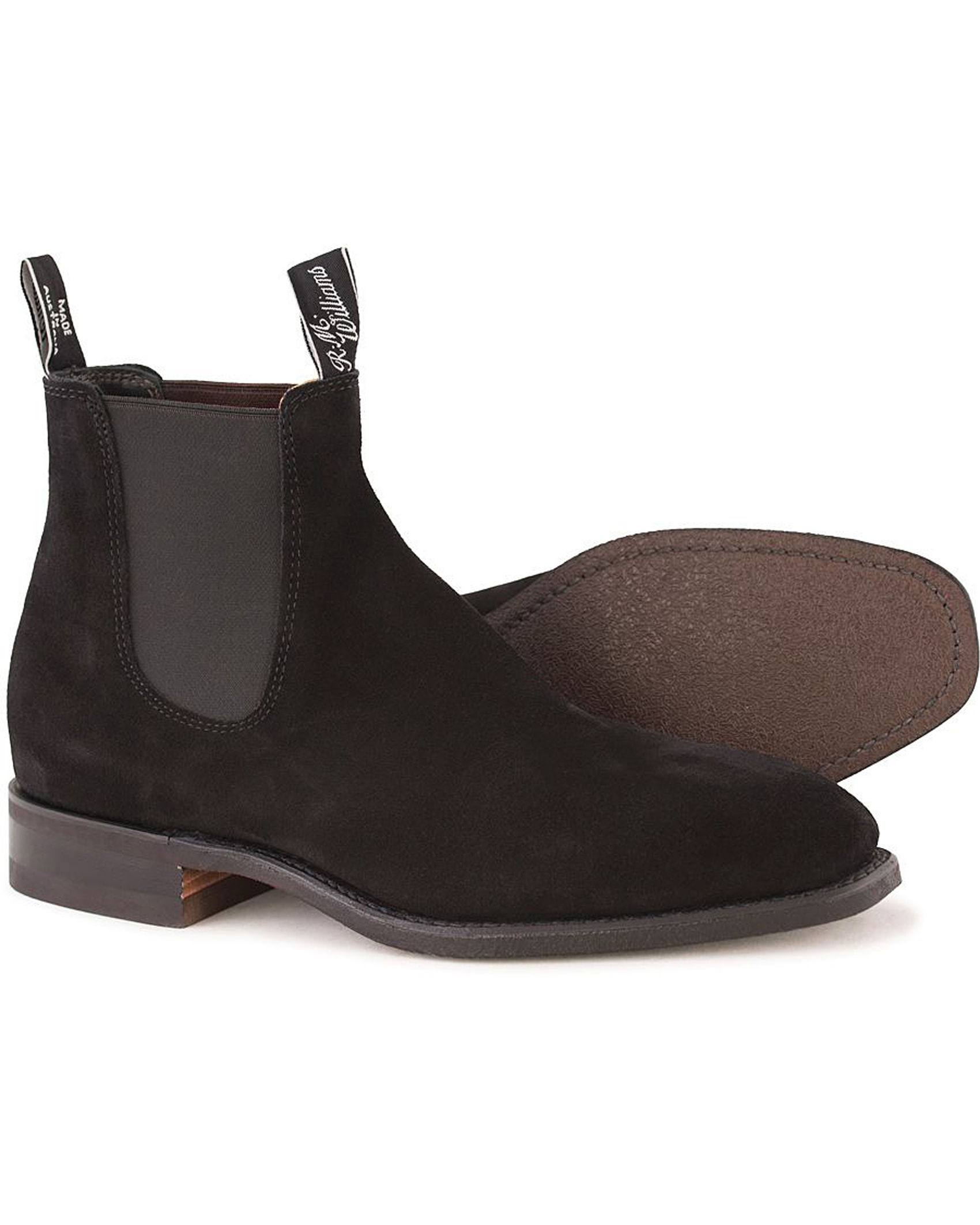 Mies | R.M.Williams Blaxland G Boot Suede Black UK6 - EU39 | R.M.Williams | Blaxland G Boot Suede Black UK6 - EU39
