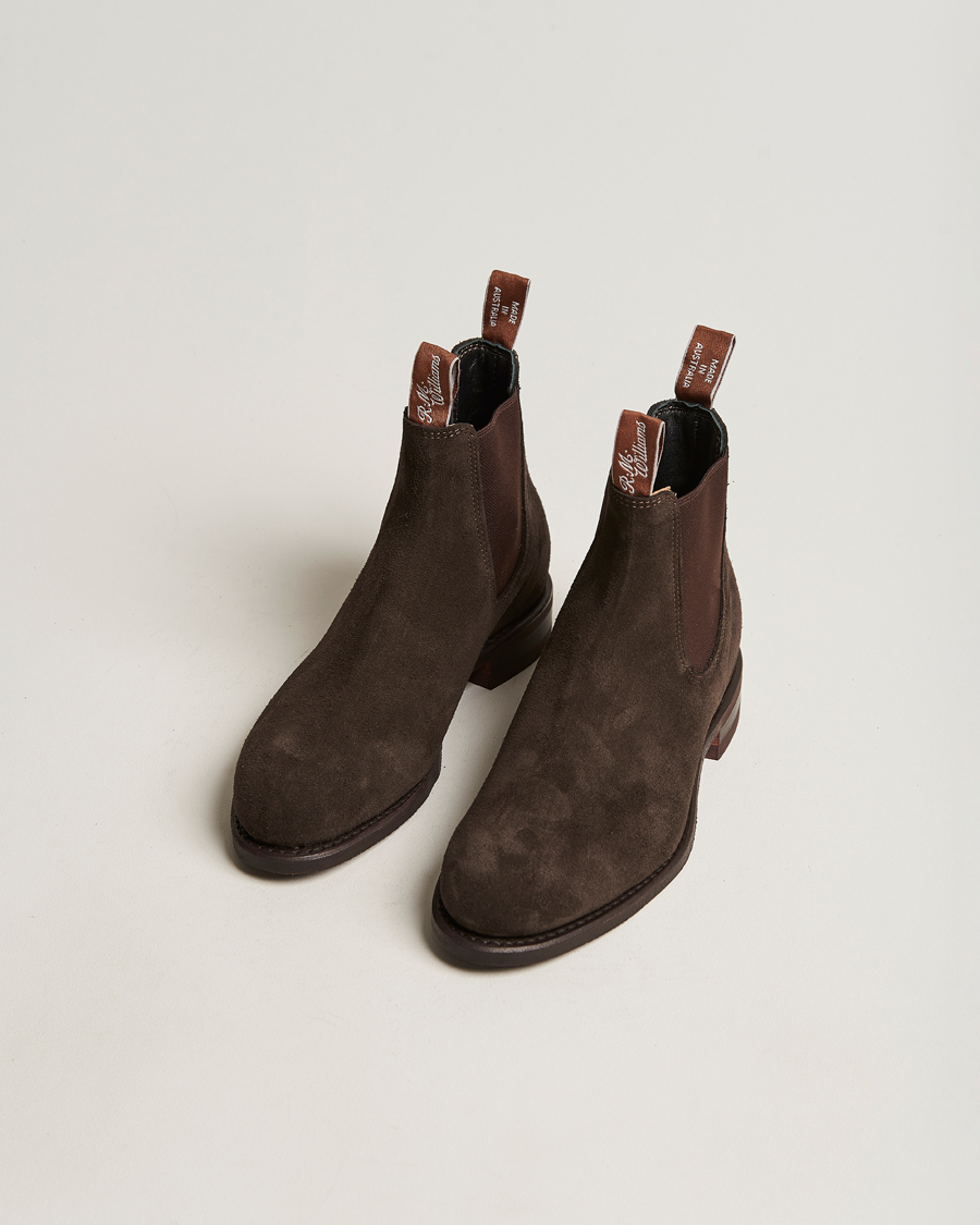 Mies | R.M.Williams Wentworth G Boot Chocolate Suede | R.M.Williams | Wentworth G Boot Chocolate Suede