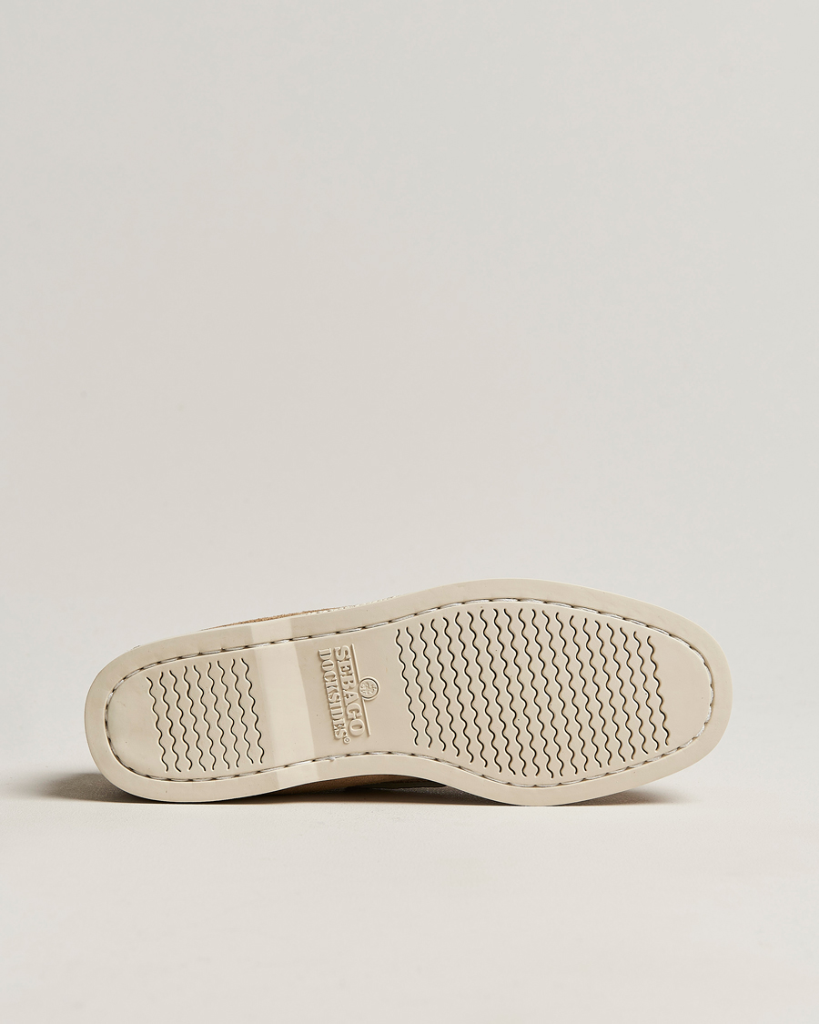 Mies | Purjehduskengät | Sebago | Docksides Suede Boat Shoe Beige Camel
