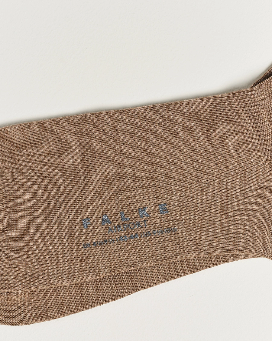 Mies | Alusvaatteet | Falke | Airport Socks Nutmeg Melange