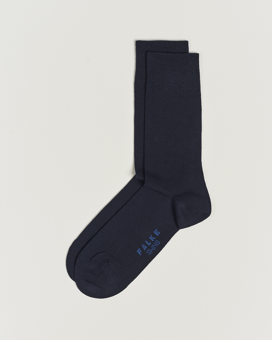 Mies | Alusvaatteet | Falke | Swing 2-Pack Socks Navy