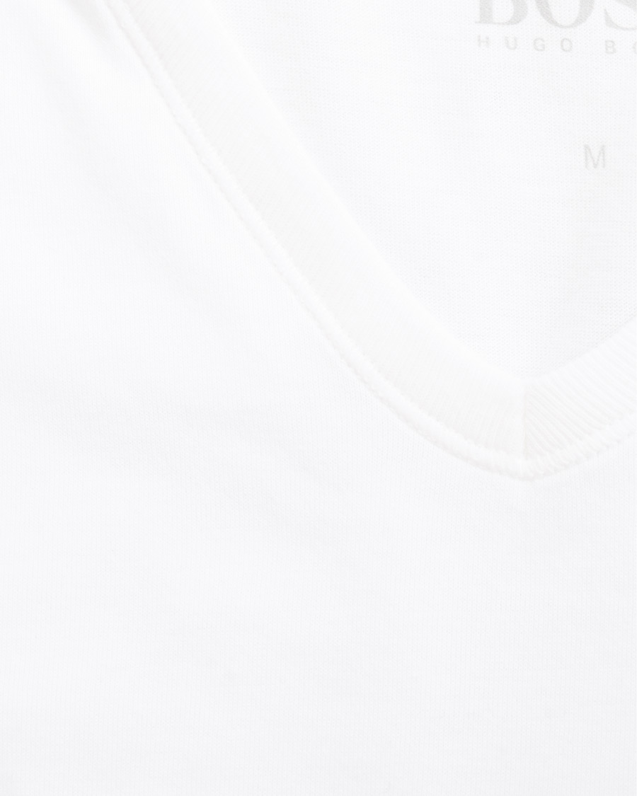 Mies | T-paidat | BOSS | 3-Pack V-Neck T-Shirt White