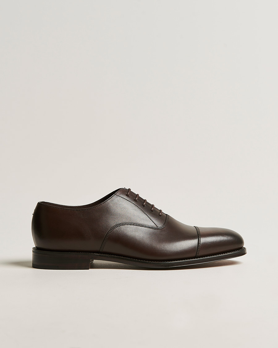 Miehet | Oxford-kengät | Loake 1880 | Aldwych Oxford Dark Brown Calf