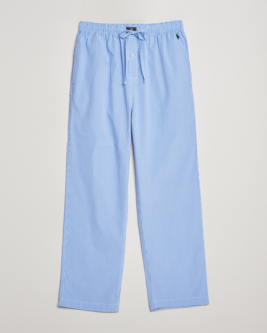 Mies | Yöpuvut | Polo Ralph Lauren | Pyjama Pant Mini Gingham Blue