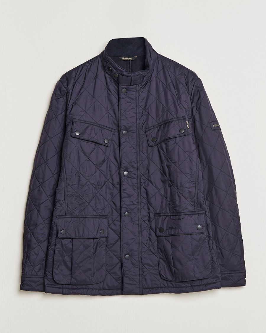 Mies | Takit | Barbour International | Ariel Polarquilt International Jacket Navy