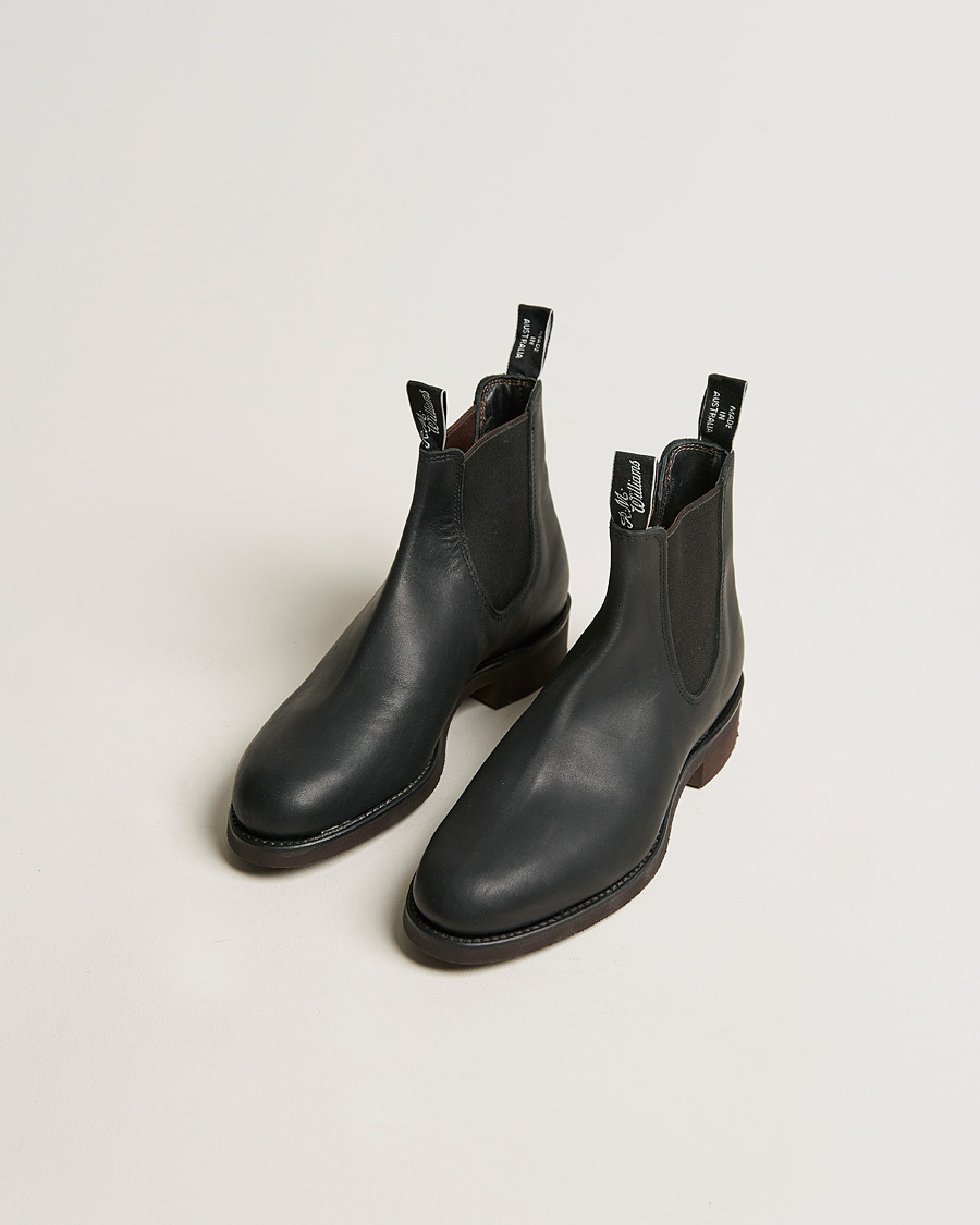 Mies | R.M.Williams Gardener G Boot Greasy Kip Black | R.M.Williams | Gardener G Boot Greasy Kip Black