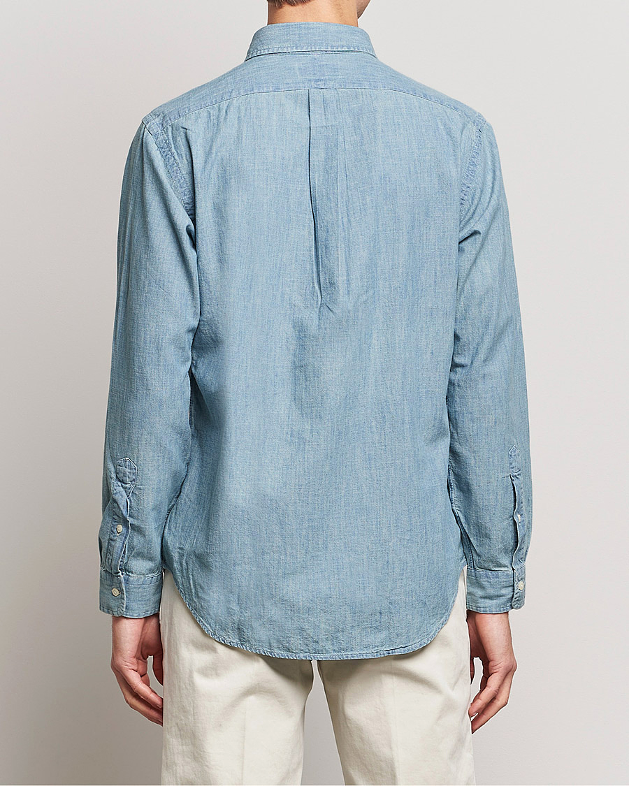 Mies | Kauluspaidat | Polo Ralph Lauren | Custom Fit Shirt Chambray Washed