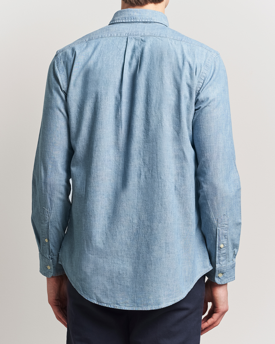 Mies | Kauluspaidat | Polo Ralph Lauren | Custom Fit Shirt Chambray Washed