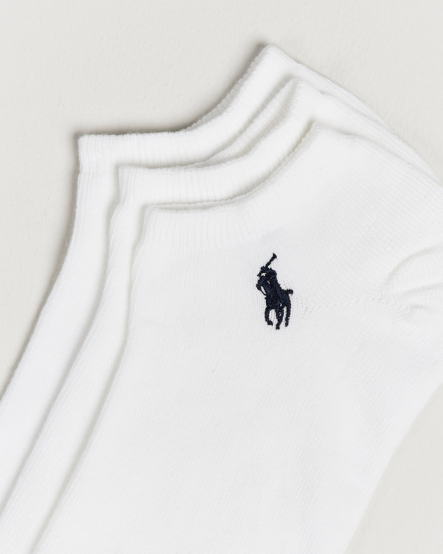 Mies | Alusvaatteet | Polo Ralph Lauren | 3-Pack Ghost Sock White