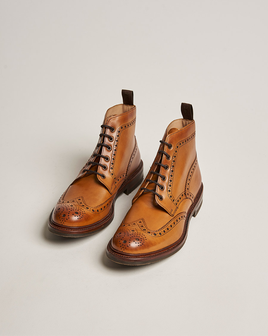 Mies | Nilkkurit | Loake 1880 | Bedale Boot Tan Burnished Calf