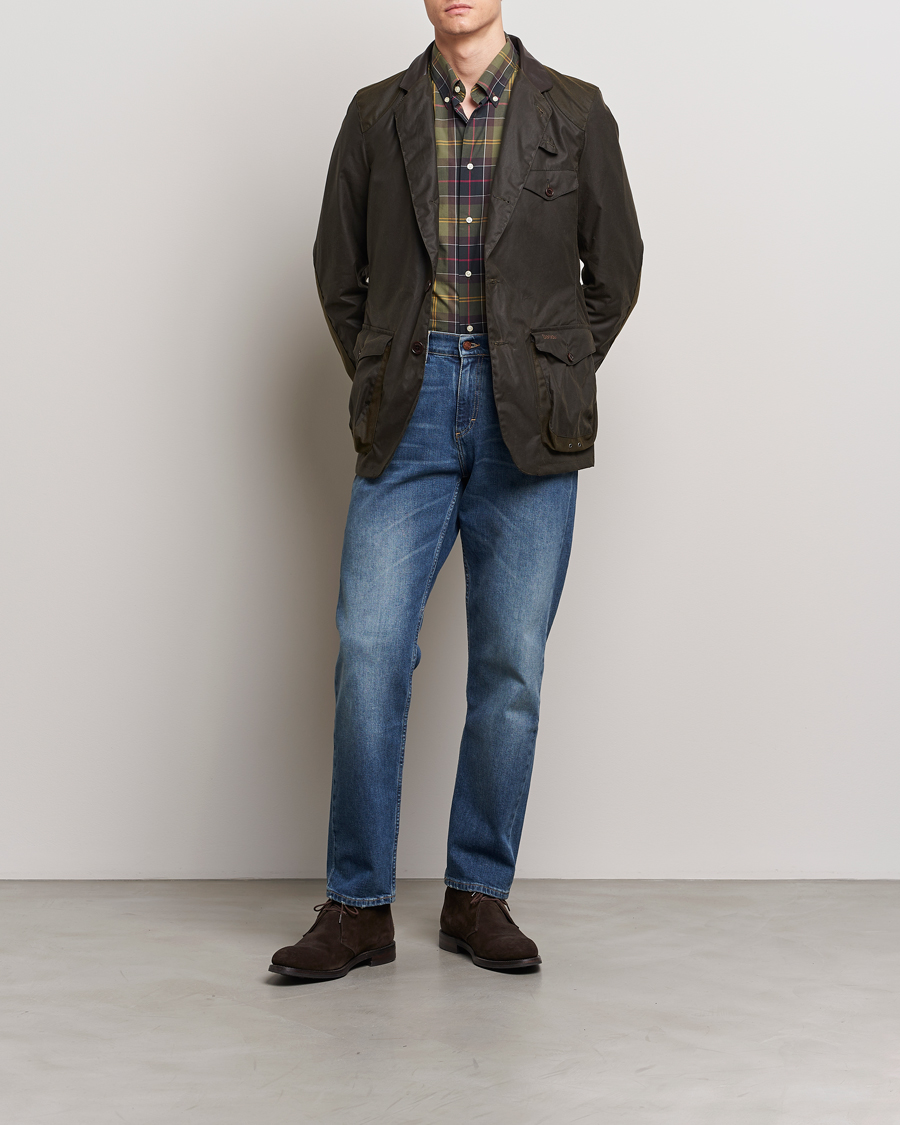 Mies | Takit | Barbour Heritage | Barbour Lifestyle Beacon Sports Jacket Olive